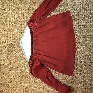 Off the shoulder top